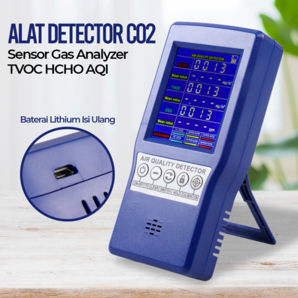 

Promo Pengukur Kwalitas Udara Detector CO2 Sensor Gas Analyzer TVOC HCHO AQI - JSM-131 SC Diskon