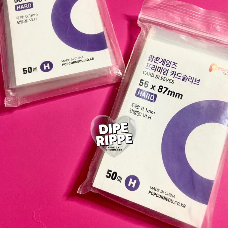 1PC TIDAK DIJUAL TANPA MEMBELI PHOTOCARD DIPERIPPE POPCORN INNER SLEEVE SATUAN (TAMBAHAN JAJAN PHOTO