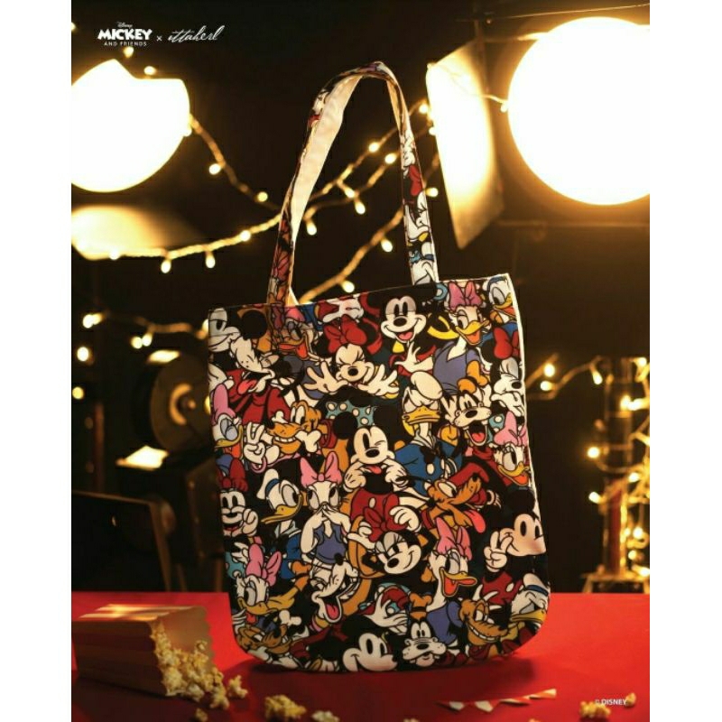 Ittaherl Totebag Disney Mickey and Friends