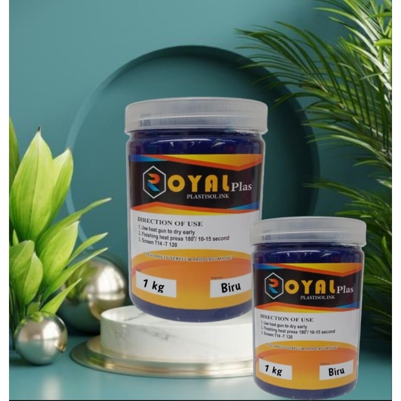 

TINTA SABLON PLASTISOL.Ink BIRU ECO 1Kg