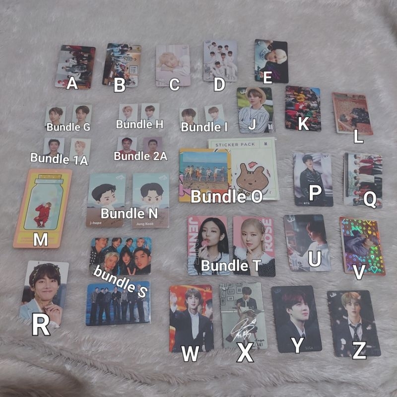 (BACA DESKRIPSI) PRODUK FREE CHECK OUT VIA SHOPEE LIVE | diskon 50% discount  | bts photocard offici