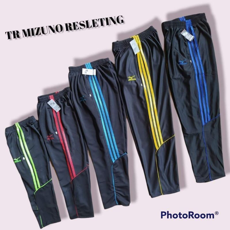 Celana Training Panjang Mizuno Murah / Training Olahraga Resleting