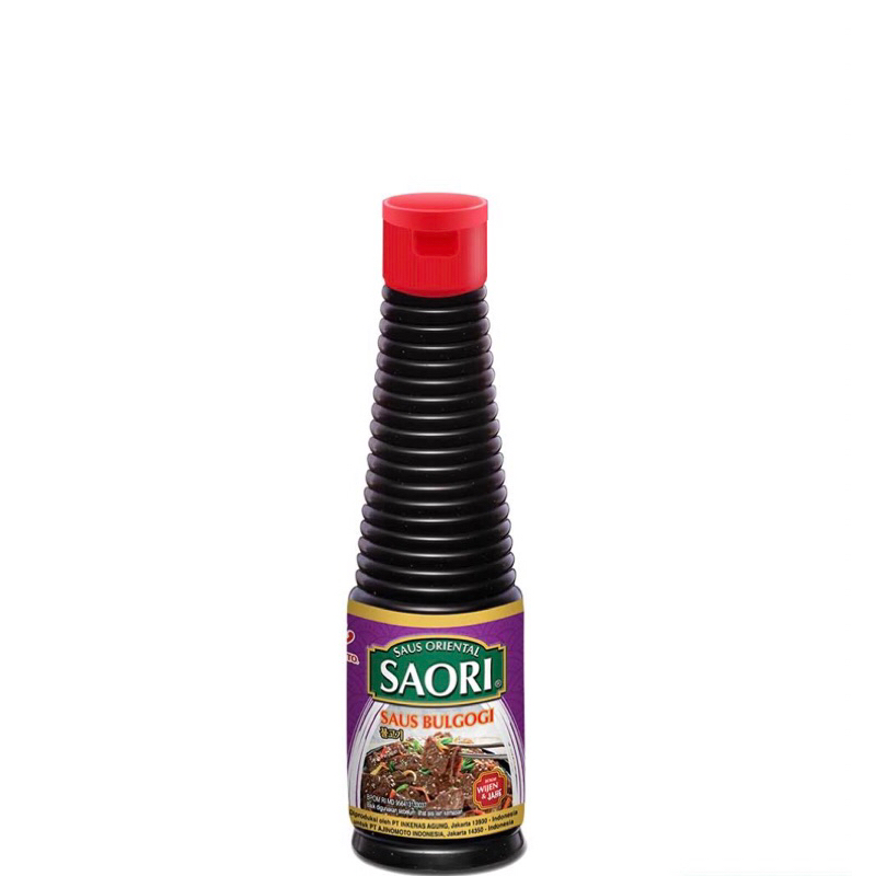 

Saori 133ml saus Bulgogi tiram teriyaki lada hitam delisaos