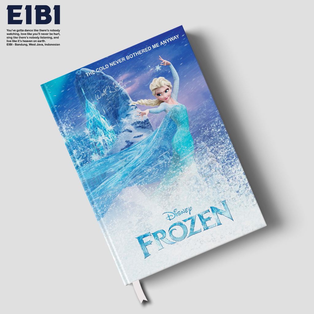 

Eibibook Buku Tulis Catatan Notebook Hardcover Disney Series Frozen Winter