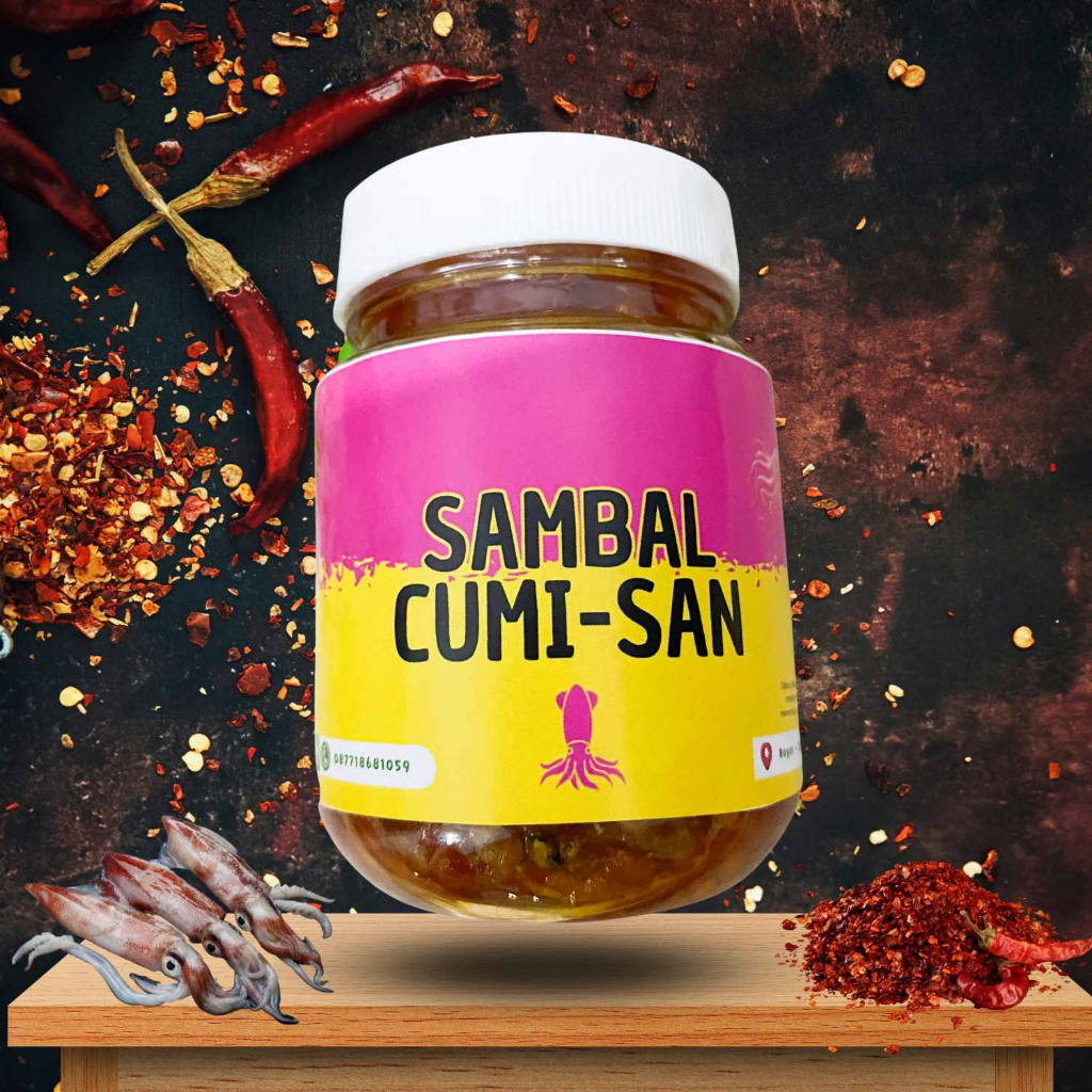 

Sambal Cumi Sambal Swadikap pedas by Dimsum Swadikap