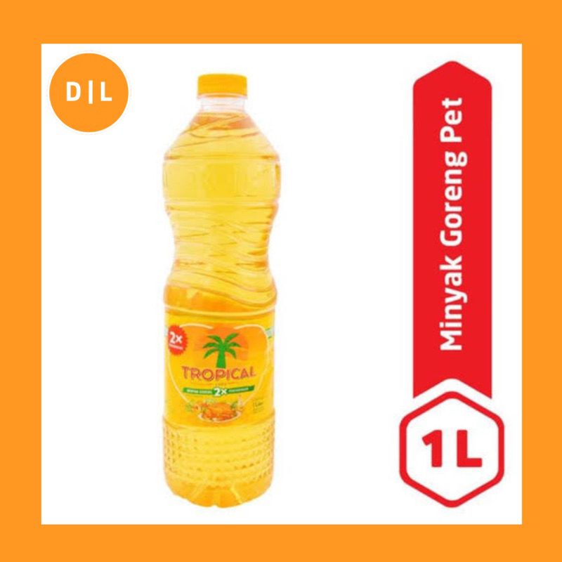

MINYAK GORENG TROPICAL 1 LITER / 1L BOTOL