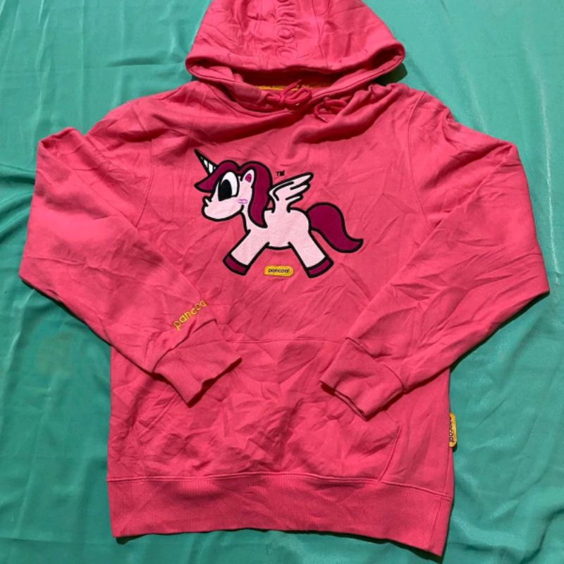 Hoodie Pancoat Unicorn Pink