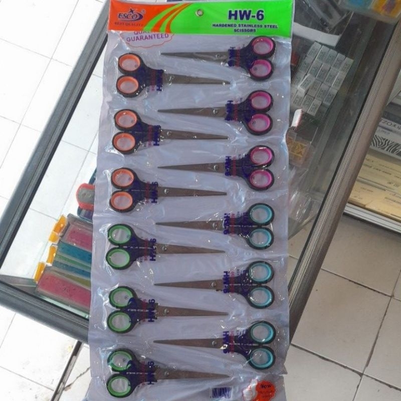 

gunting kertas menengah / tanggung ESCO HW-6