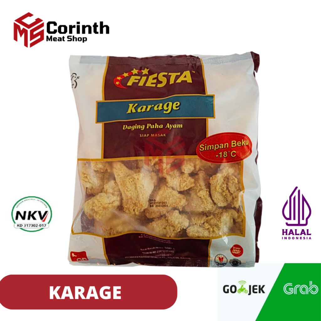 

FIESTA CHICKEN KARAGE 500GR