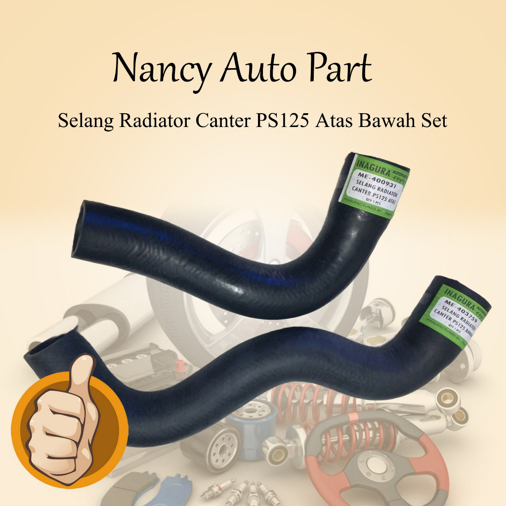 Selang Radiator Mobil Canter PS125