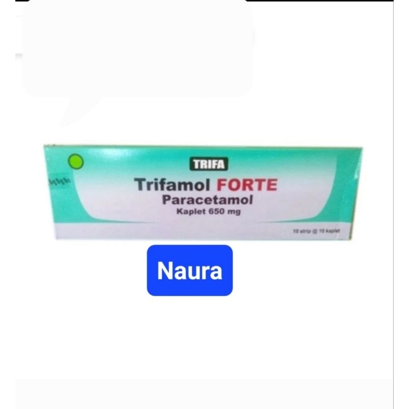 Trifamol 650mg paracetamol perstrip