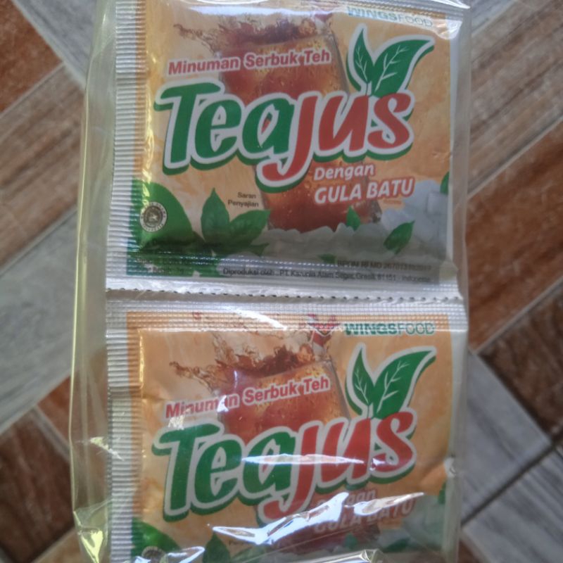 

tea jus gula batu