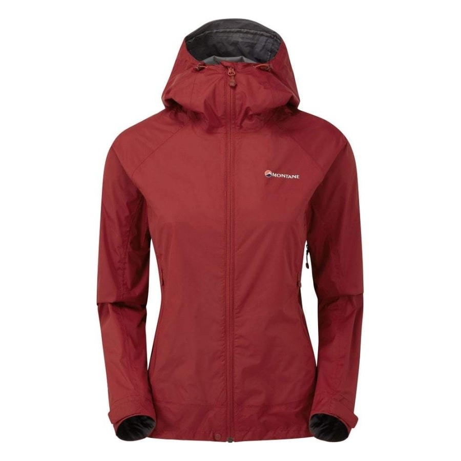 Montane Jaket Outdoor Atomic Womens Jacket - Tibetan Red Original