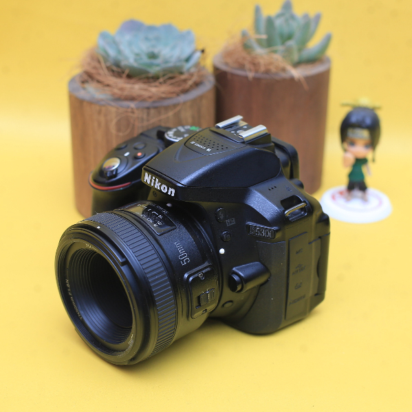 Nikon D5300 Lensa Fix YN 50mm F1.8 Kamera DSLR - Paket Bokeh - Garansi