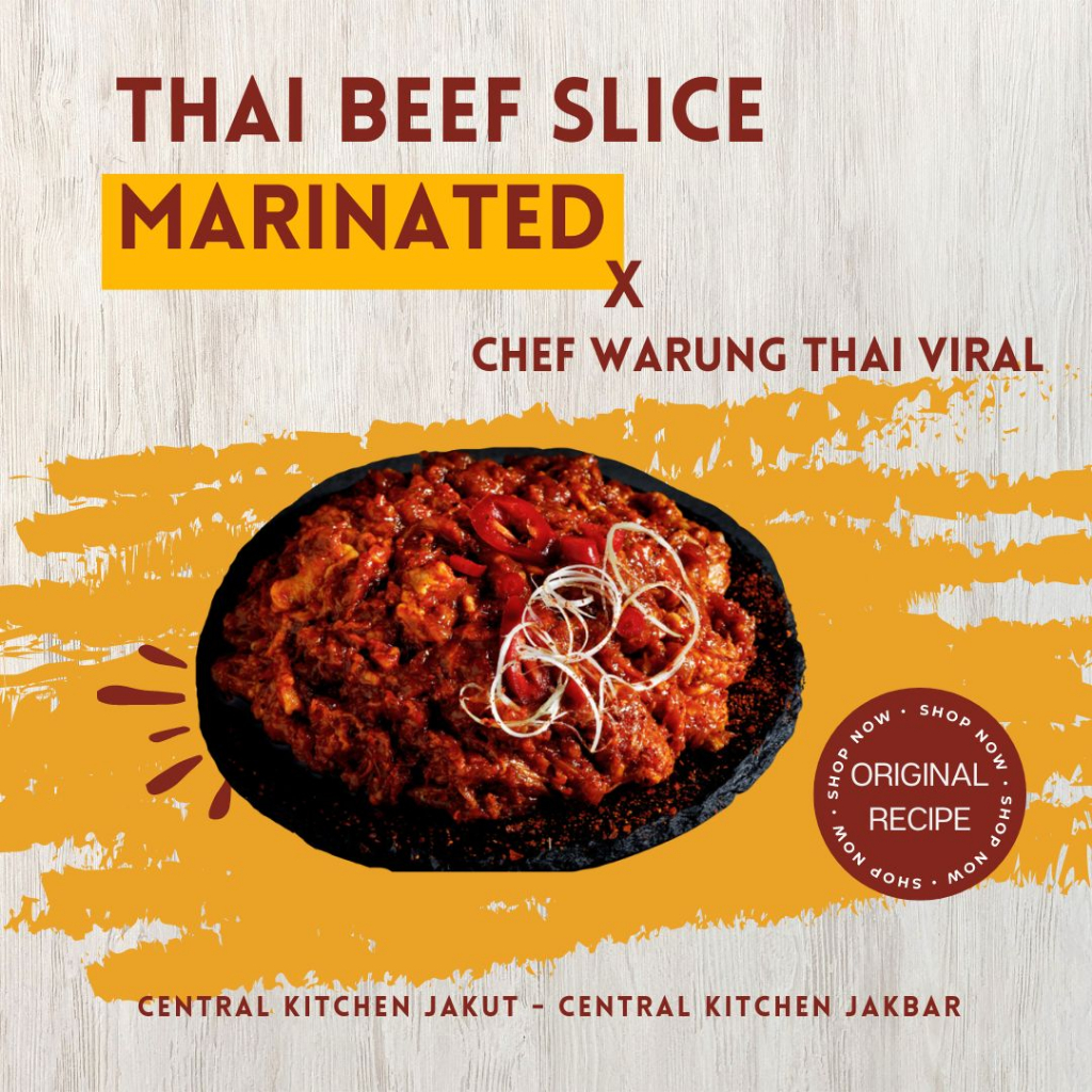 

DAGING SAPI MARINASI ALA THAI PHRIK KRATHIEM / BEEF MARINATED