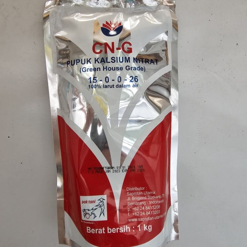 pupuk kalsium CNG pak tani 1 kg