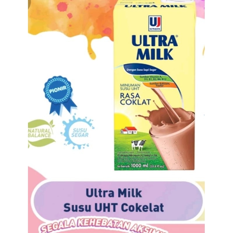 

Ultra Milk Coklat 1 Liter