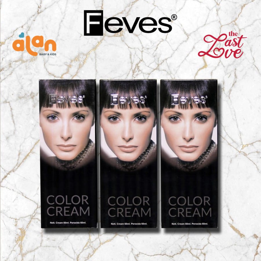 Last Love Feves Color Cream / Hair Color 60ml / Semir Rambut