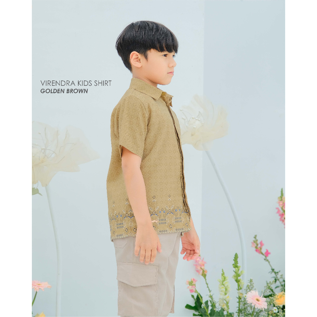 Mayoutfit Elysian Set Series Golden Brown | Sarimbit Lebaran Baju Muslim Raya Keluarga-5
