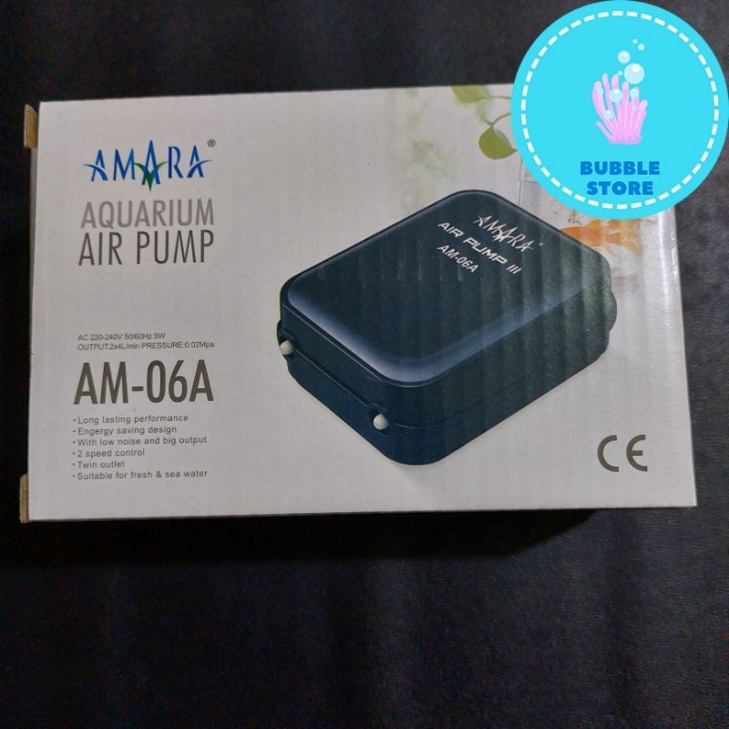 MESIN AERATOR AM-06A / MESIN OKSIGEN AM - 06A / MESIN GELEMBUNG AMARA AM 06A
