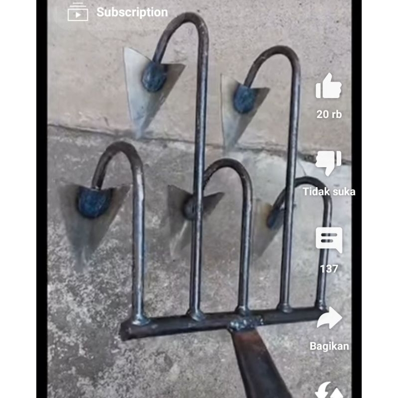 ALAT TANI MODERN PENGGEMBUR TANAH