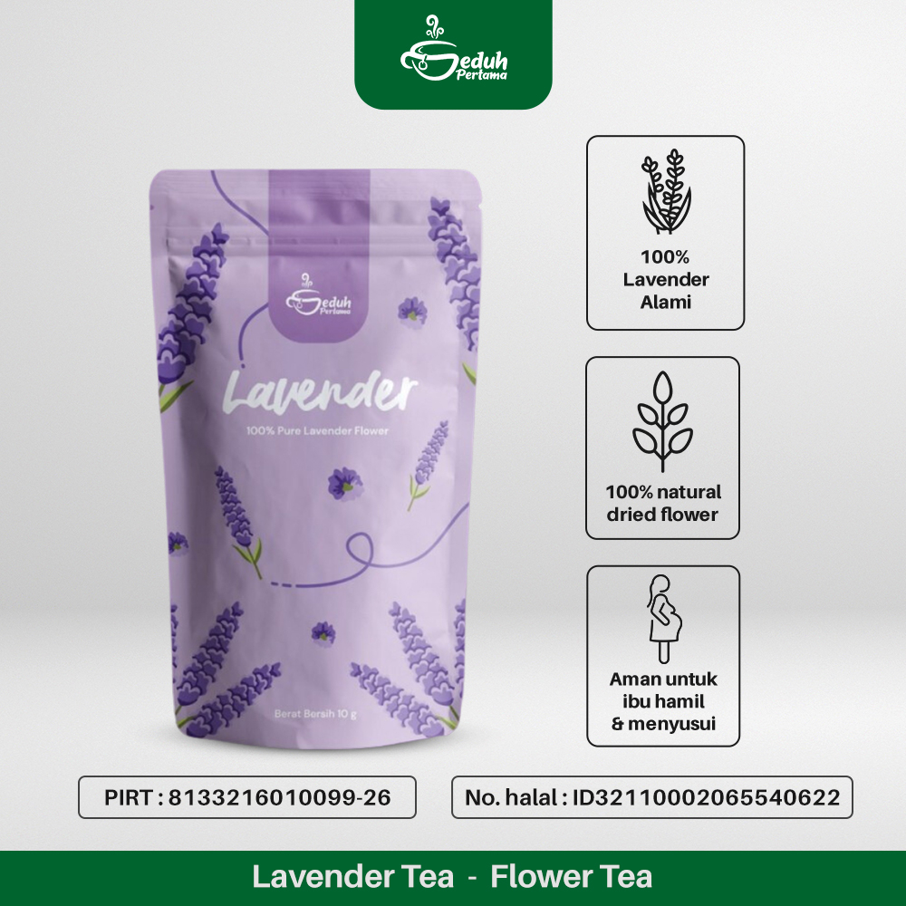 

Seduh Pertama Bunga Lavender Kering / Teh Lavender / Lavender Tea / Teh Insomnia Menenangkan