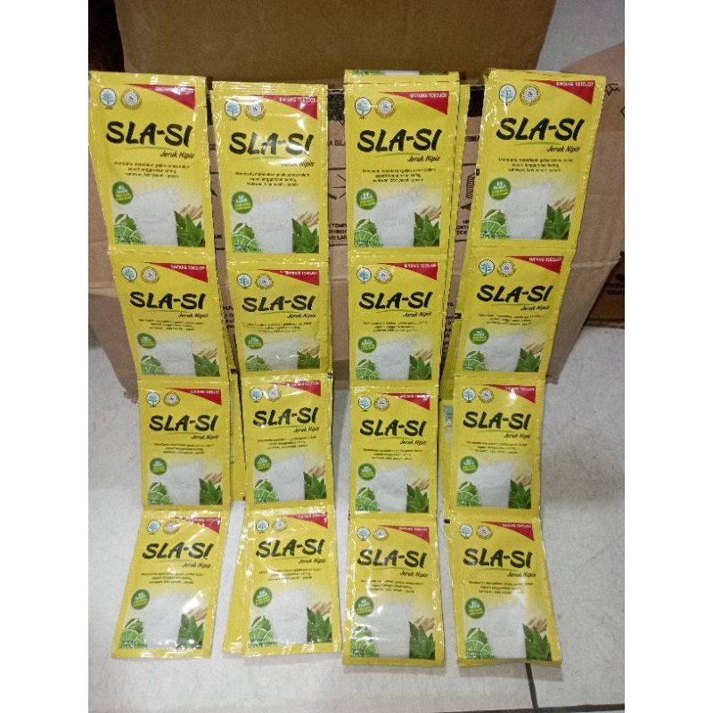 

Slasi/Sla-si Jeruk Nipis Bintang Toedjoe Renceng Isi 12 Sachet