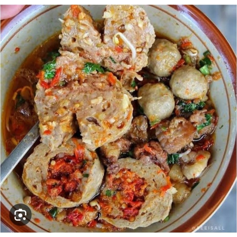 

Bakso Mix Urat Mercon (Urat 3, Mercon 3, Kecil 30) + bumbu kuah bakso