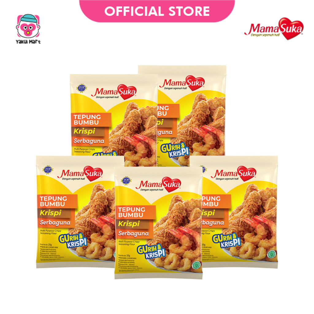 

MamaSuka - Tepung Bumbu Krispi 35 gr | Crispy banget