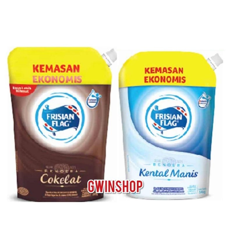 

frisian flag kental manis 545gr coklat putih