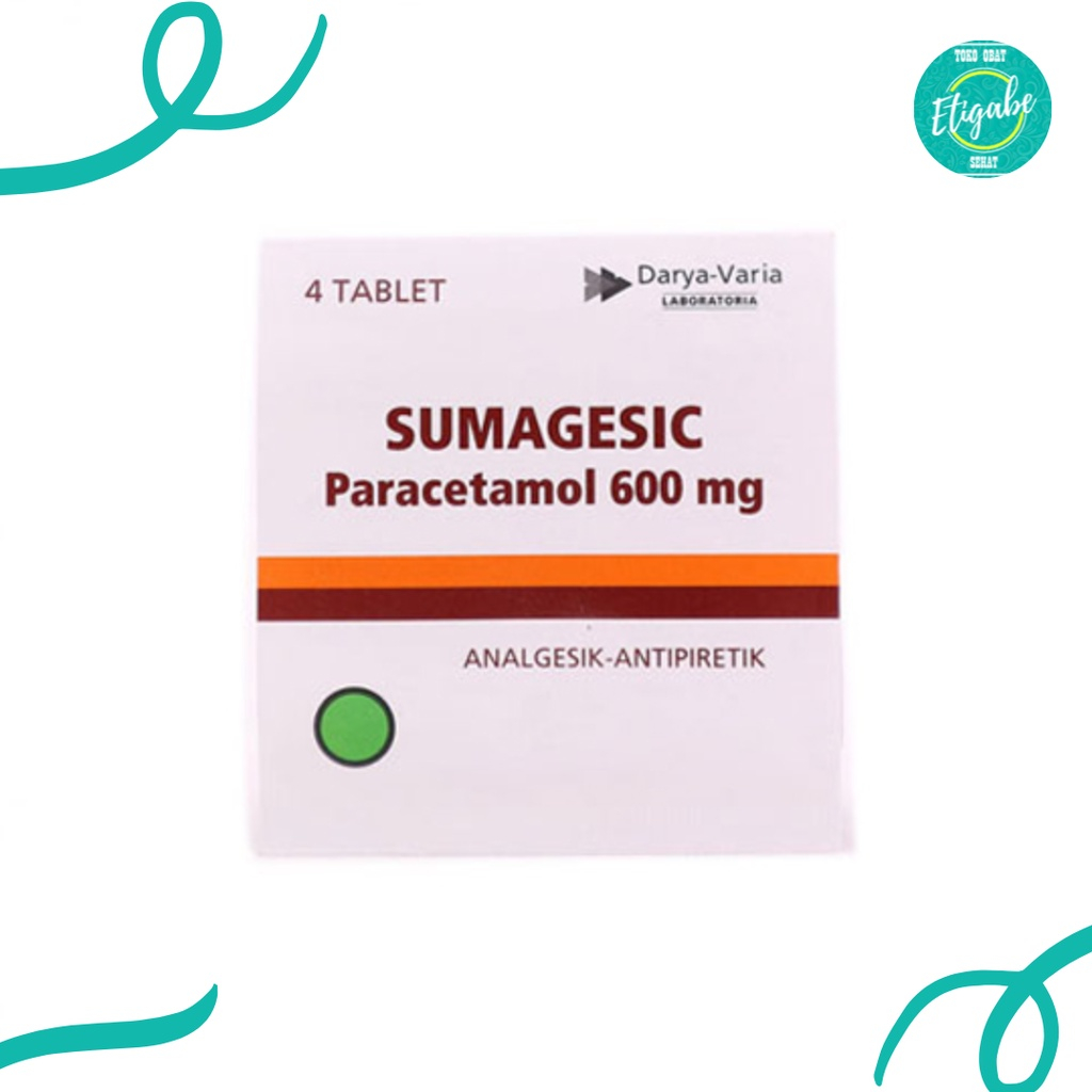 Sumagesic Paracetamol 600 mg @‌Strips