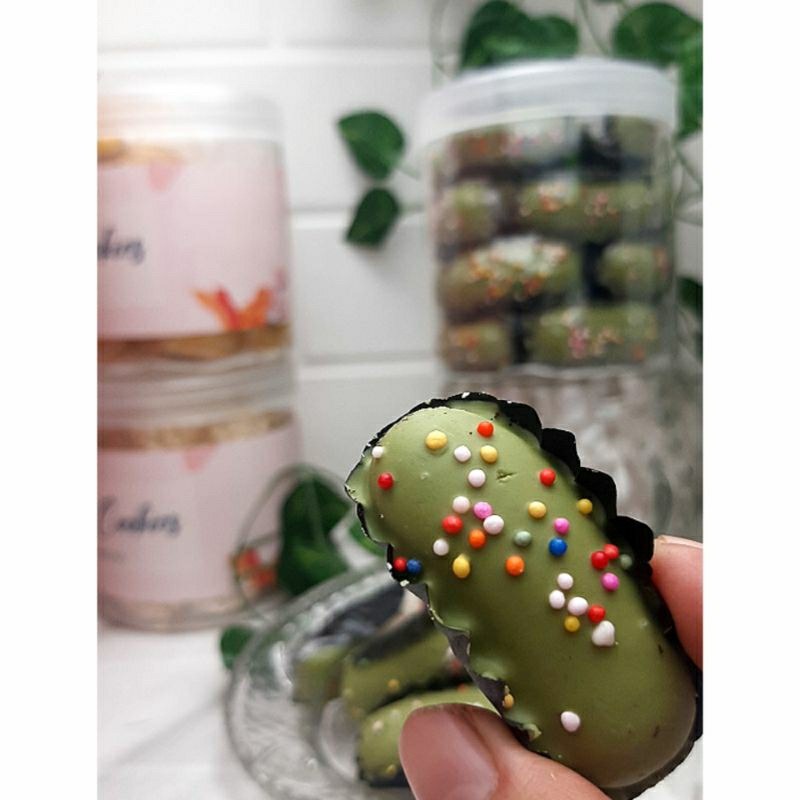 

coklat greentea cookies toples tabung 600ml