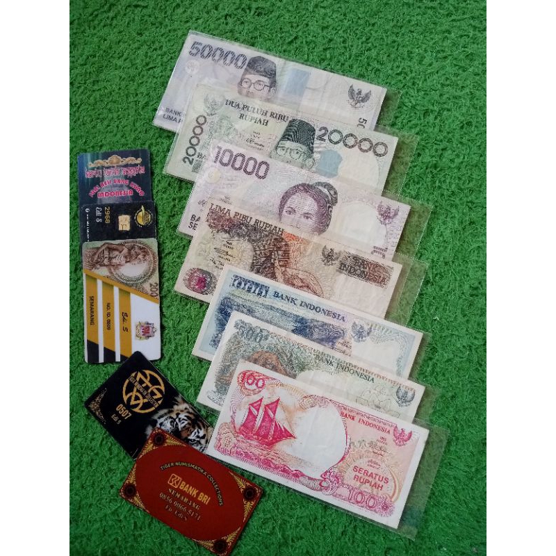 set mini ,uang lama tahun 90an
