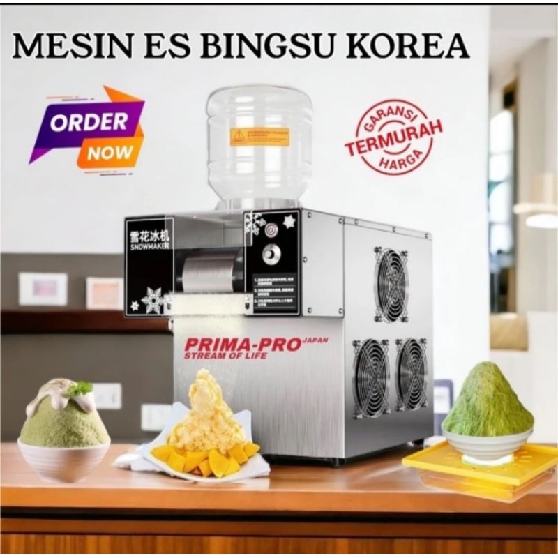 

Mesin Es bingsoo 360Watt Mesin Bingso Machine Snow Es Maker Bingsoo