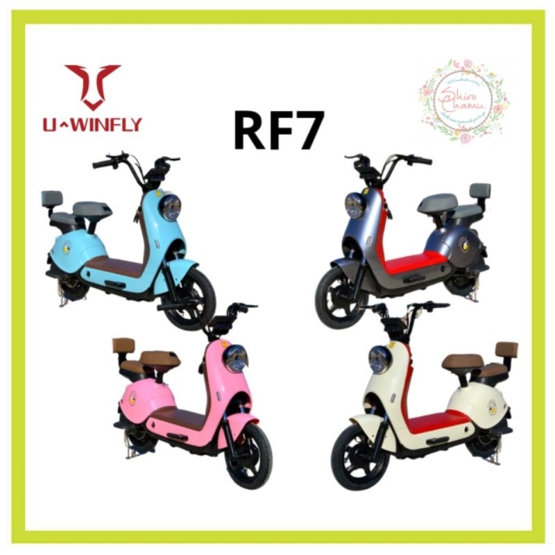 Uwinfly Sepeda Listrik Redfish 7 Red Fish RF 7 RF7 Electric Bike Ebike