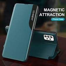 Case Samsung S4 Samsung S5 Smart View Leather Case Flip Cover Book Magnet