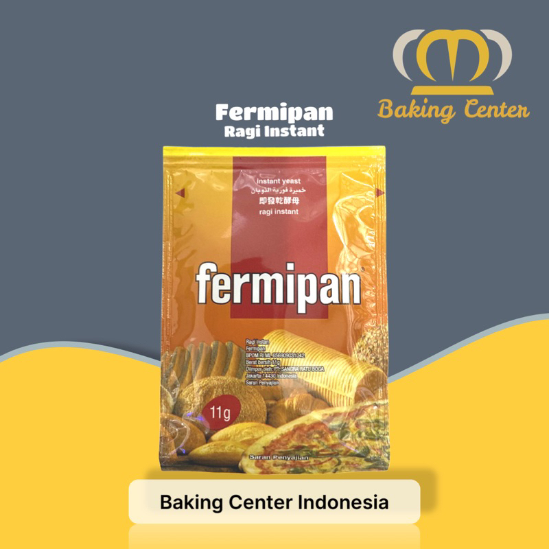 

HG Fermipan Instant Yeast - Fermipan Ragi Instant 4x11gr