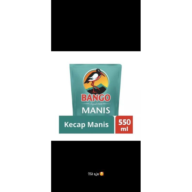 

kecap Bango 550ml