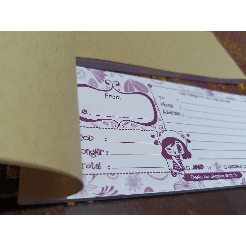 

label pengiriman olshop