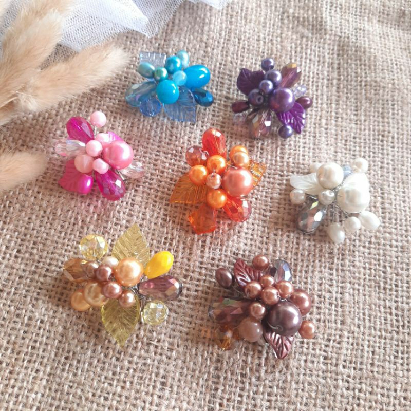 Bros Handmade Mutiara Bros dagu Bros Wire Handmade Peniti Hijab