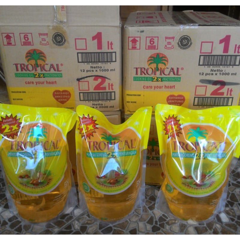 

tropical minyak goreng 2L