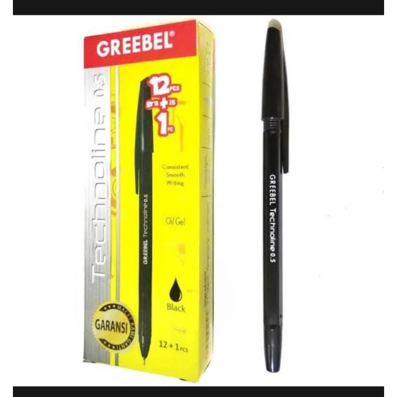 

PULPEN GREEBEL TECHNOLINE 0,5 PEN GREEBEL 0,5 1 PACK 12 PCS + 1 PCS