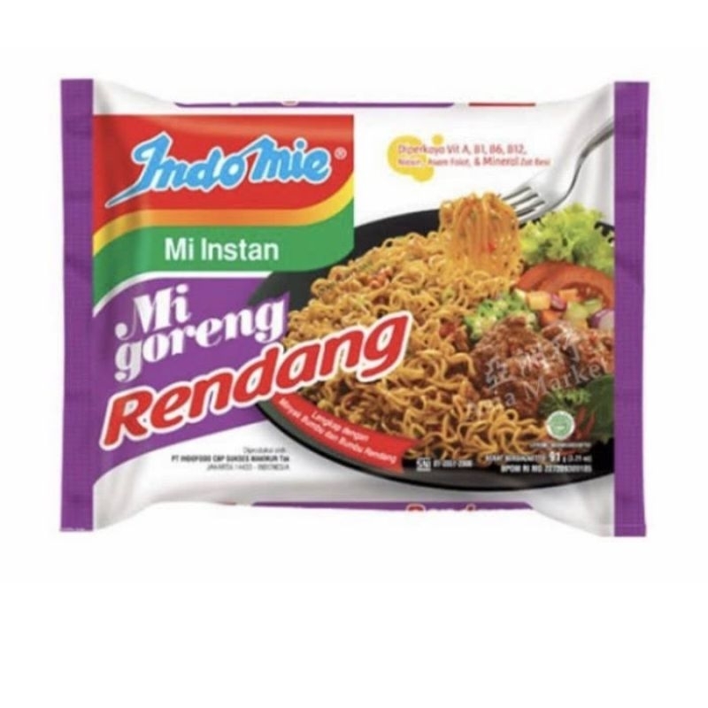 

Indomie goreng Rendang 85Gr 1 Pcs / Eceran Promo