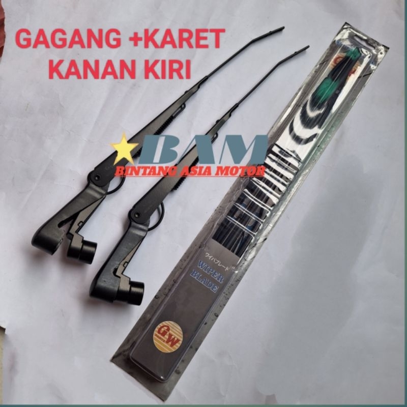 Gagang Wiper Stang Wiper Arm KIJANG SUPER GRAND ROVER JANTAN KOMPLIT 1SET