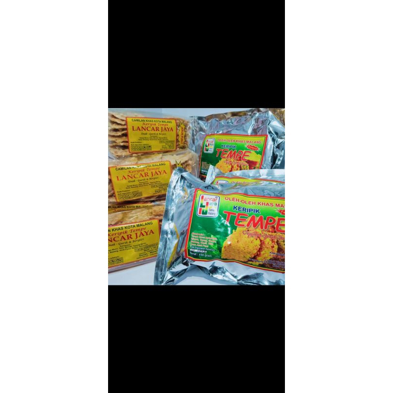 

keripik tempe jeruk purut/original kemasan voil premium