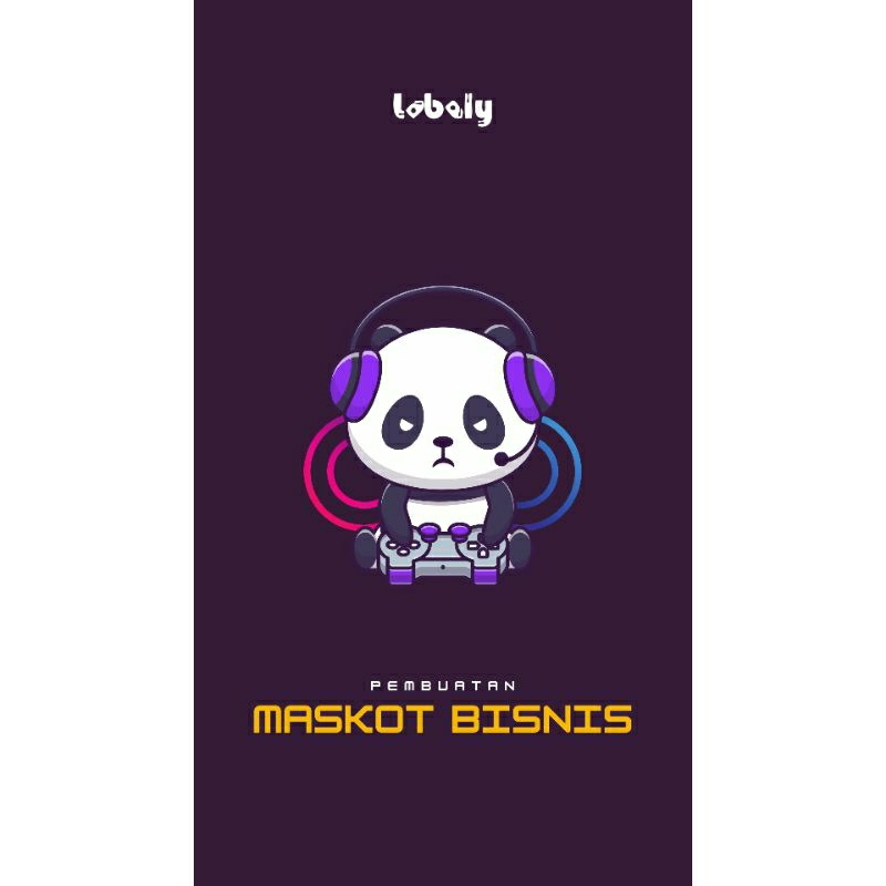 Maskot bisnis Logo bisnis buat logo | Custom maskot custom logo