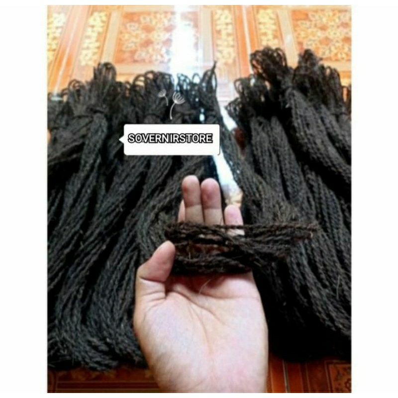 Tali ijuk aren hitam tali gazebo tali bambu