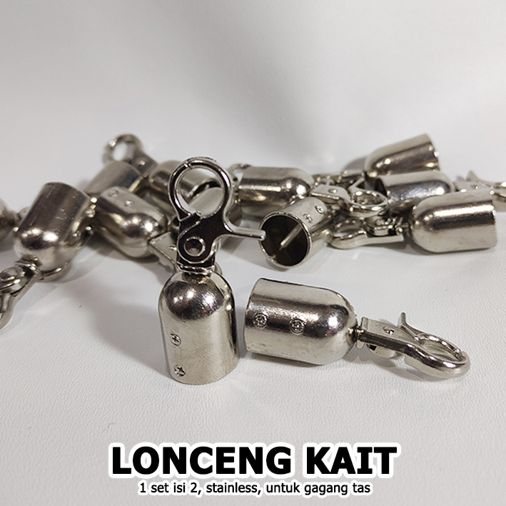 LONCENG KAIT (PASANG) TOKO BENANG RAJUT Q yani_brq