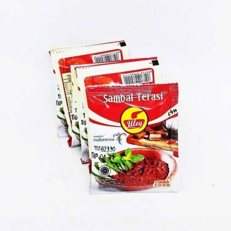

Sambel Uleg Finna Food SambalUleg 20gr Renteng Isi 10pc Sachet