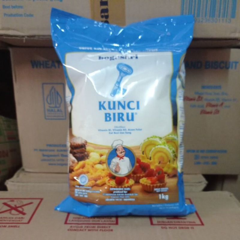 

Terigu kunci biru 1 kg